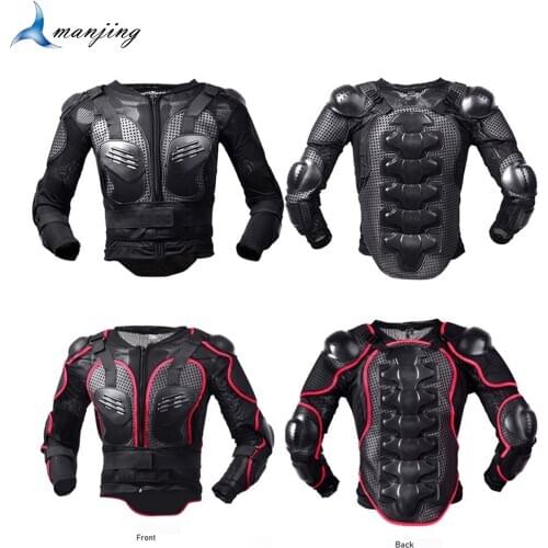 Uinversal Full body IMPACT Armor Adults Youths Motocross motorcycle Riding Chest Spine Guard Mesh cloth flexibility Breathable
