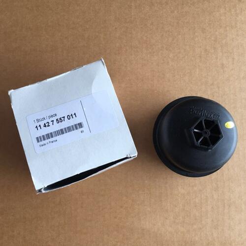 1PCS Car Oil Filter Base Cover Holder For BMW MINI Cooper S One d JCW R55 R56 R60 OE#:11427557011 Car Accessories