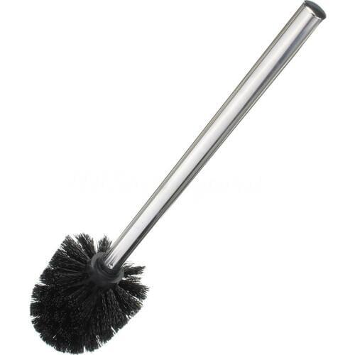 1pcs Replacement Stainless steel WC Bathroom Cleaning Toilet Brush Black Head Holder