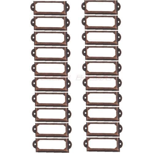 Free shipping 20pcs antique drawer label brand / label card / Vintage signs insert drawer / shelf notes / wholesale 62*18mm