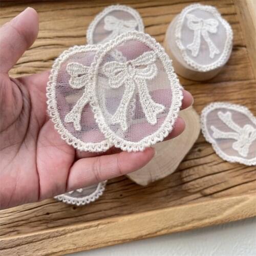 20 PCS Wholesale 11.5*6cm Fashion Home Furnishing Accessories Mini Black Lace Applique Dress Edge for Children