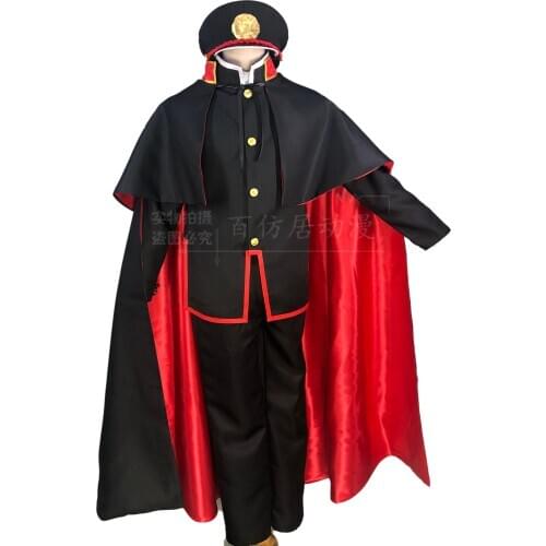 2021 Toilet-bound Hanako-kun Cosplay Costume Hanako-kun Cosplay Cloak Jibaku Shounen Hanako-kun Men Costume Cape