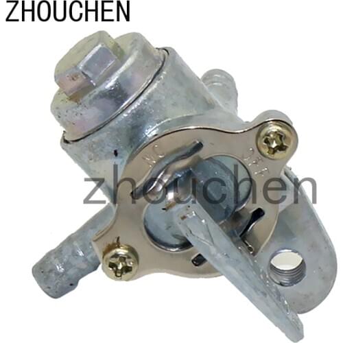 3 Way Universal Petcock Tank Fuel Shut-Off Valve Switch for Street Racing Motorcycles ATVs Dirt Bikes Motorcycle Accessory