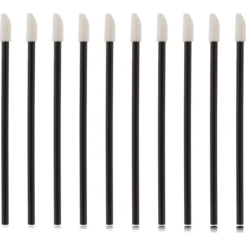 50Pcs Disposable Eyelash Extension Supplies Lips Brush Mascara Lip Gloss Makeup Brushes set Cosmetic Tools Daily Use Applicator