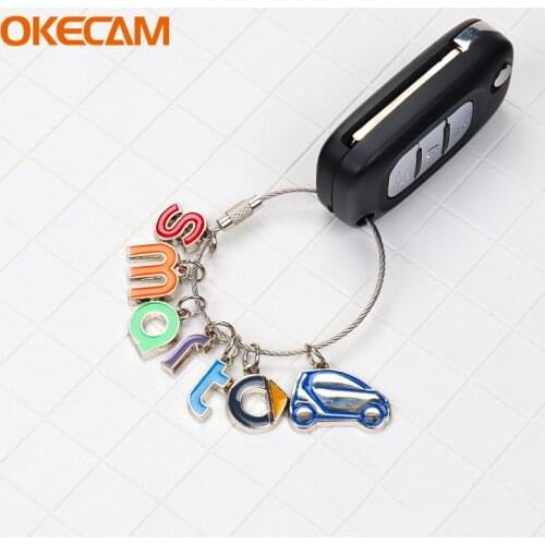 Car Key Chain Holder For Mercedes Smart Fortwo Forfour 453 451 450 452 454 Crossblade Roadster Cabrio City-Coupe Roadster Coupe