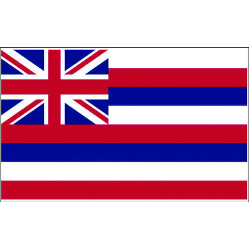 Free shipping Hawaii flag 3 x 5 ft polyester banner Hawaiian Flags and Banners Country Banner National Flag
