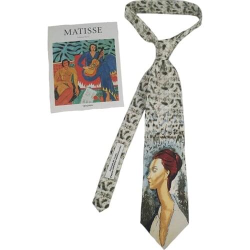 Free Shipping New Male students personality necktie Ancient femaleHong Kong style bungee print cartoon decoration hip hop 8-10CM