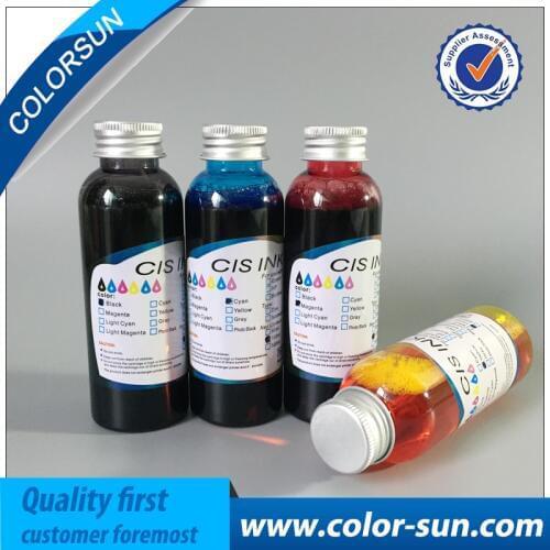 Safety 4*100ml universal Edible ink food ink for case candy chocolate coffee printer ink for cake edible ink