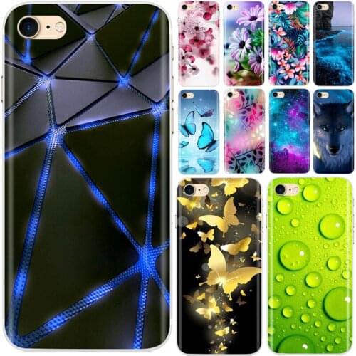 For Fundas iPhone 7 Case Soft Fashion Capas TPU Back Cover Phone Cases For Iphone 7 Plus iPhone7 Case For IPhone 7 Coque Shell