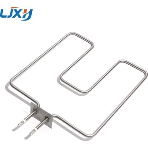 LJXH AO Electric Resistencia Tubular Heating Element 304 Stainless Steel Straight Heater Tube Pipe 240V 3KW