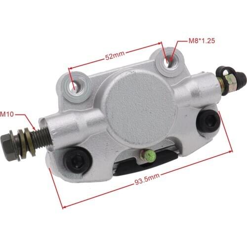 Hydraulic Rear Brake Pump for Zongshen Loncin Lifan Taotao 110cc 125cc Dirt Pit Bike Motorcycle Accessories ATV Free Shipping