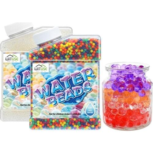 1 Bottle or 1 Bag Colorful Crystal Soft Water Bullets Gun Toy Paintball Mud Grow Beads Balls Soil Guns Accessories Toys For Boys