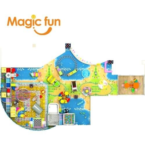MAGICFUN aire de jeux enfant exterieur juegos inflables intex playground slide cama elastica jump