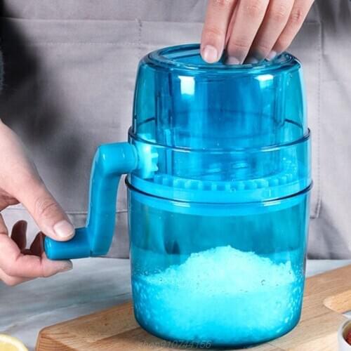 Ice shaver and snow cone machine, advanced portable manual ice crusher and ice shaver N09 20 Dropshipping