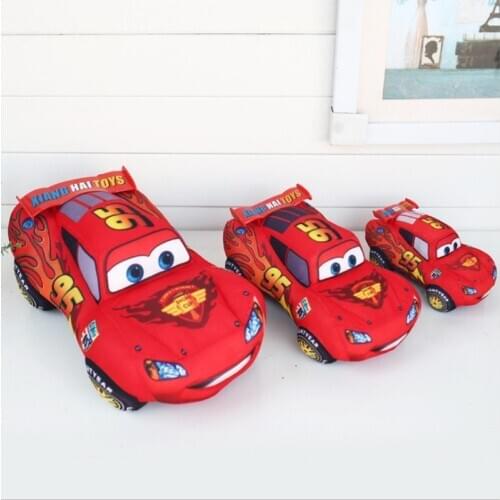 Disney Pixar Cars Kids Toys 17cm 25cm 35cm McQueen Plush Toys Cute Cartoon Cars Plush Toys Best Gifts For Childrens