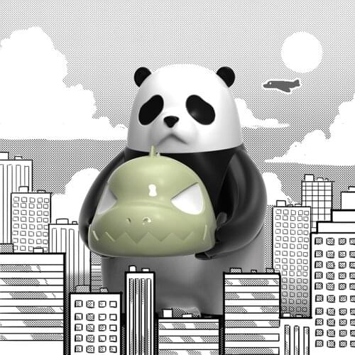 Original Switch Panda Mutant Panda Series Blind Box Toys Doll Random One Cute Anime Figure Gift