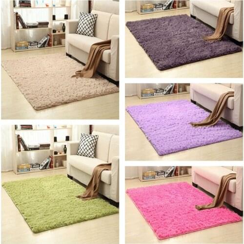 Plush Carpet for Living Room Fluffy Rug Thick Bed Room Carpets Anti-slip Floor Gray Soft Rugs Tie Dyeing Velvet Kids Room Mat