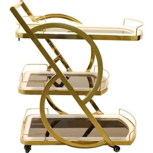 LED light fruit tray rack KTV bar bottle display customize glorifier