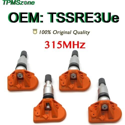 NEW 315MHz Universal TPMS Sensor TSSRE3Ue Tire Pressure Monitoring System Car Tire Air Pressure Monitor Sensor