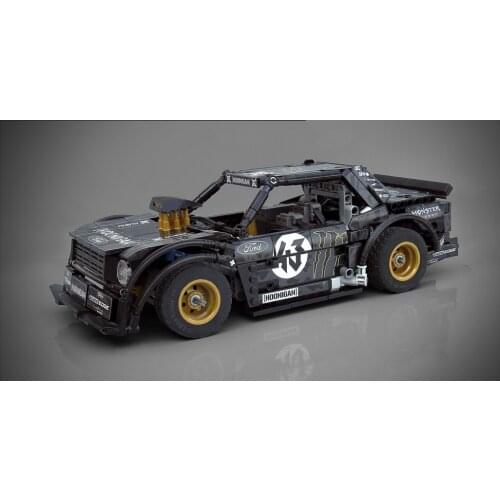 Technology building block MOC-27623 mini sports car remote control electric assembly gear engine toy boy birthday gift model