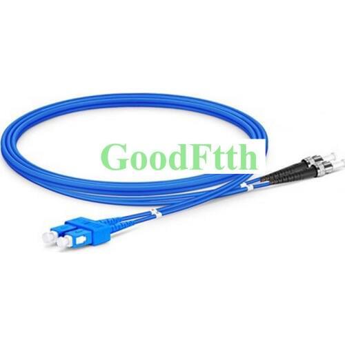 Armoured Fiber Patch Cord SC-ST ST-SC SM Duplex Zipcord GoodFtth 1-15m