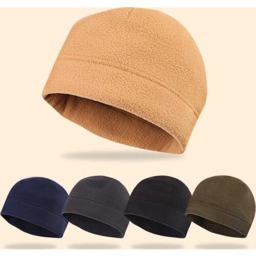 Outdoor Unisex Fleece Hiking Outdoor Riding Cap Winter Windproof Warm Hiking Hat