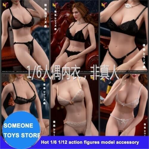 In Stock MCCTOYS MCC028 1/6 Exquisite Bra and Underwear Clothing Model For 12" TBLeague Female Body Doll