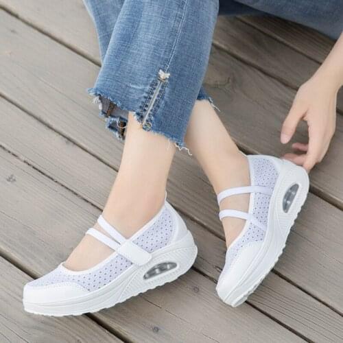 Tenis Feminino Women Tennis Shoes Air Cushioning Tenis Blancos Female Sneaker Outdoor Jogging Sport Trainers Basket Fitness Shoe