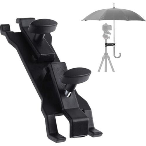 Camera Umbrella Clamp Sun-Shading Clip Holder Tripod Light Stand Flash Bracket for DSLR Camera Photo Studio Accessories