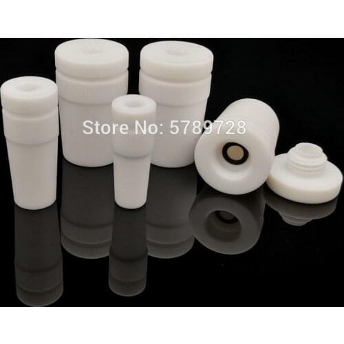 1pc Lab PTFE stir plug 14/19/24/29/34/40/45/50# fit for strring rod PTFE solid stopper matching stirrer
