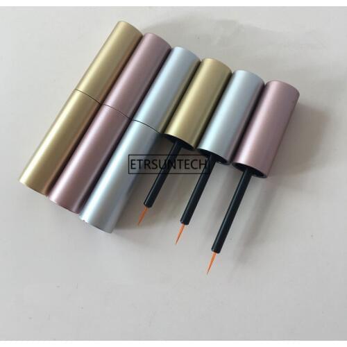 100pcs 8ml Travel Empty Eyeliner Plastic Tube Cosmetic Container eyeliner container make up packaging F3477