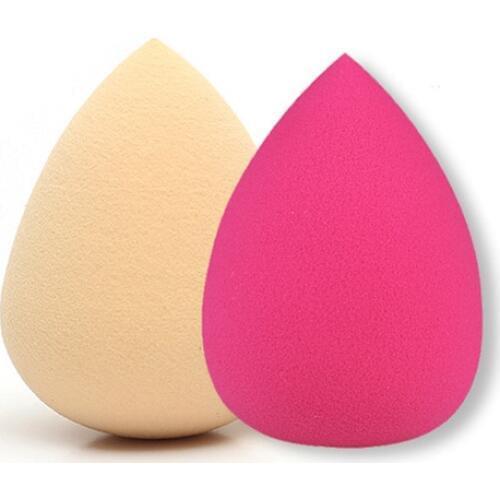 2pcs/Lot Water Drop Shape Beauty Convenient Mini Cosmetic Puff Makeup Foundation Sponge Smooth HF#093