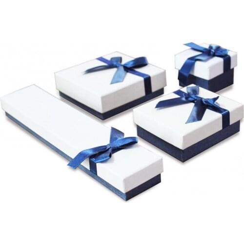 60%HOTGift Box Square Necklace Bracelet Holder Valentine Jewelry Package Accessories