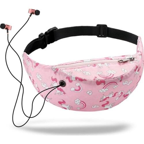 ABQP Waterproof Summer Beach Fanny Pack For Women Polyester Female Waist Bag Small Mini Girls Chest Bag