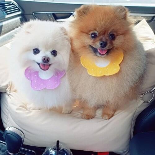 Dog Accessories For Small Dogs Pet Dog Collar Puppy Saliva Towel Dog Bandana Collar Neckerchief Triangle Neck Scarf Saliva Towel