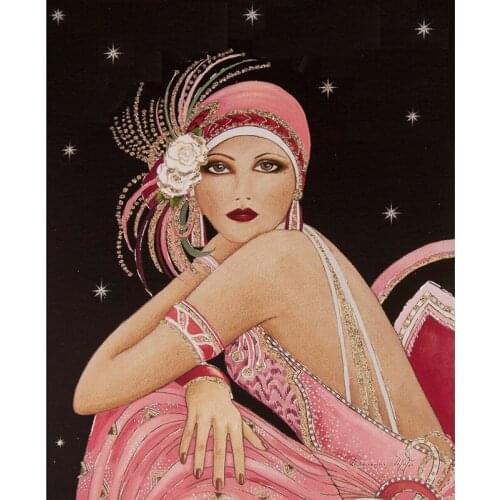 Diamond Painting Beauty Painting With Diamonds 5d Diamond Embroidery Sets Full Square Mosaic Picture Of Rhinestones