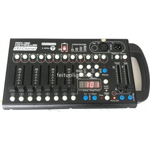 50Pack Battery Wireless Mini Controller 192 dmx Controller DMX-512 Moving head led par