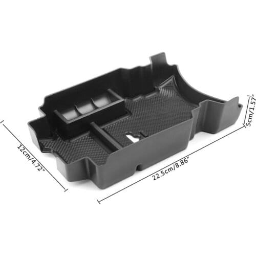 Center Console Organizer Tray Armrest Storage Box For Honda Civic 10th Gen 2016 2017 2018