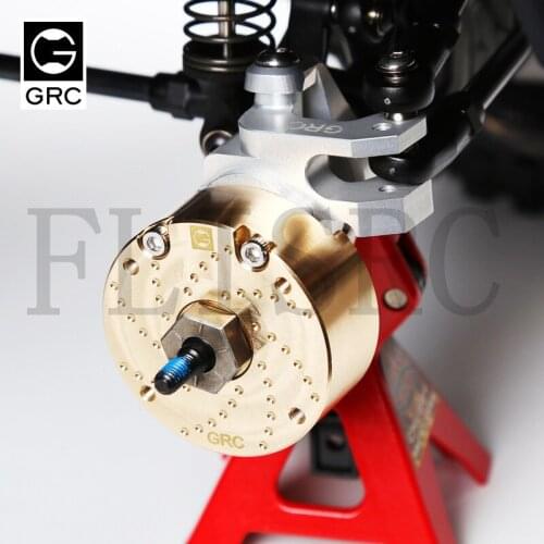 GRC Brass Axles Heavy Weight Competitive 122g Axles Steering Gear Cover For 1/10 Rc Crawler Car Traxxas Trx4