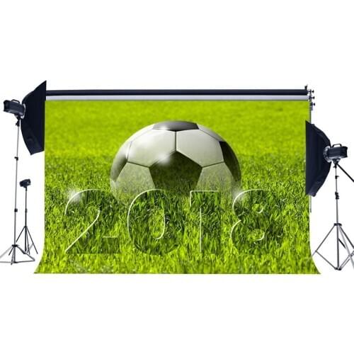 Football Field Backdrop 2018 Green Grass Meadow Nature Sports Match School Game Wallpaper Photography Background