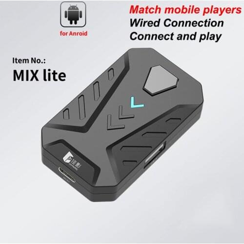 Game Converter Bluetooth 5.0 Mobile Controller Gaming Keyboard Mouse Adapter for Android iOS Smartphones Gaming Accessories