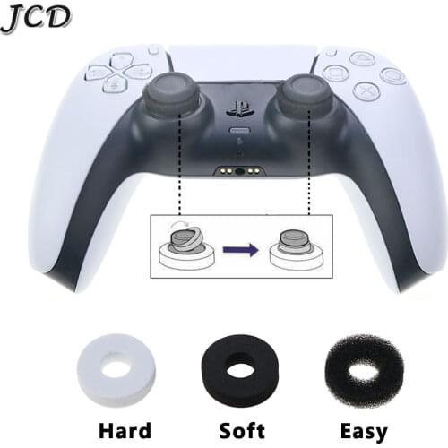 JCD 2pcs Sponge Auxiliary Ring Positioning Sleeve Shock Absorbers Analog Joy Stick for switch Pro/PS4 /Xbox One/PS5