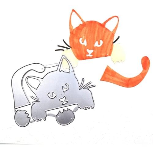 Julyarts Cat New Cut Die for 2021 Dies Scrapbooking Soldes Stencils Crafts For DIY Scrapbooking Photo Album Decorative Embossing