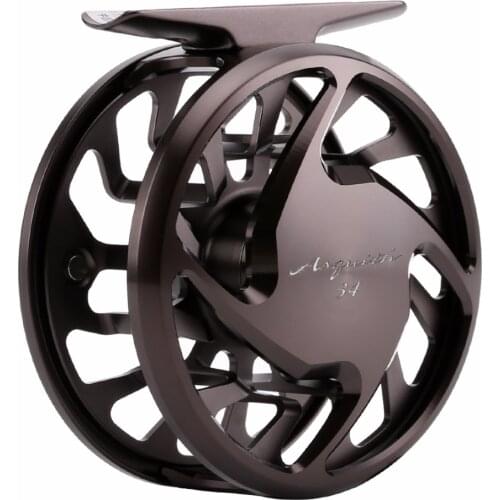 Original SHIMANO ASQUITH 3.4 Fly Fishing Reel 3BB 105g 0.5KG Max Drag HAGANE Body Wheel Metal Body Saltwater Fly Fishing Tackle