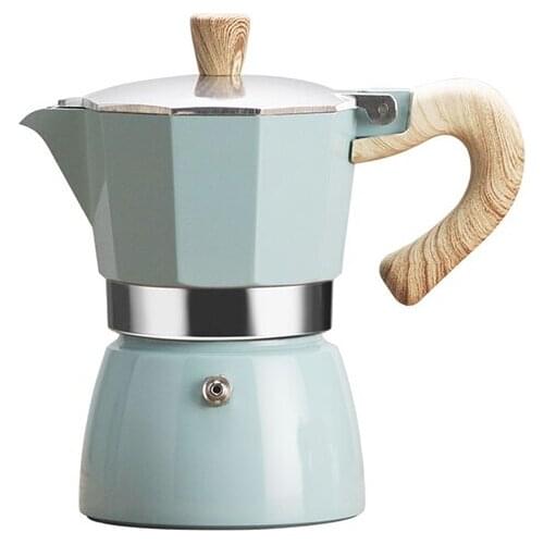 Hand Brewed Coffee Pot Moka Pot Household Italian Espresso Coffee Machine Espresso Bottom Filter Pot High Pressure Extraction