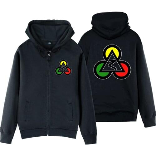 Suit Club Poker Spade Egypt Pyramids Reggae Rasta Red Green Yellow Man Boy Coat Full Zip Hoodie Fleece Hooded Jacket ZIIART