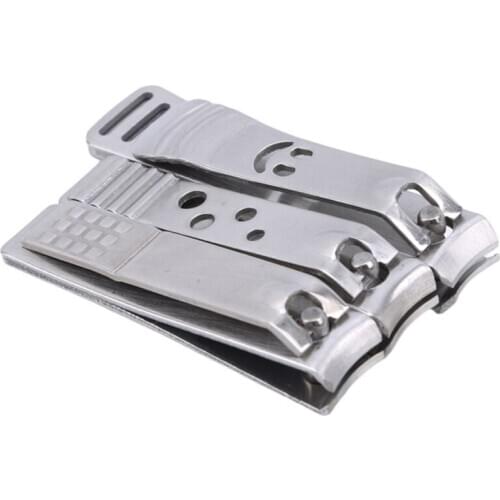 Stainless Steel Nail Clipper Straight Blades Toenail Cutter Professional Manicure Trimmer High Quality Toe Nail Clippers Knife