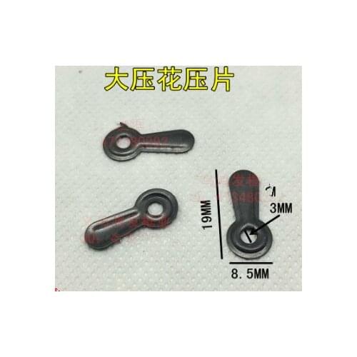 Photo frame fixed plate hardware fittings, black large embossing tablet