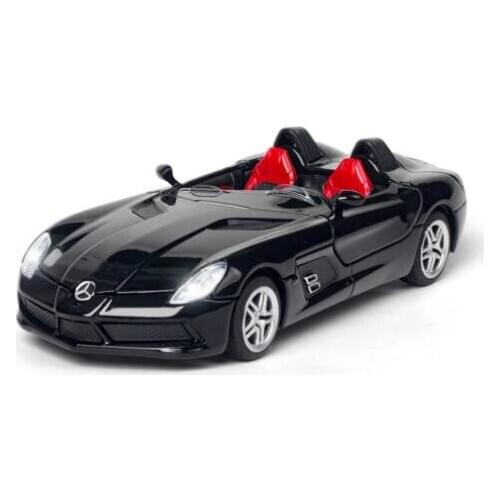 1:32 Alloy Car Model SLR Convertible Diecast Metal Sport Toy Car with Sound Light Kids Toy Car Vehicles Boy Gift