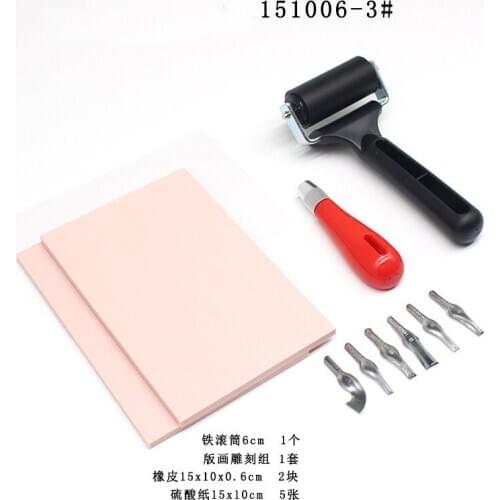 Professional art tool cutter roller mixing set